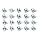 BTMB Double Roller Catch Cupboard Cabinet Door Latch Home Kitchen Tools 20pcs