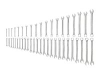 TEKTON Combination Wrench Set, 46-Piece (1/4-1-1/4 in., 6-32 mm) | WCB90301