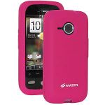 Amzer AMZ21826 Silicone Skin Jelly Case for Verizon HTC Droid Eris (Hot Pink)