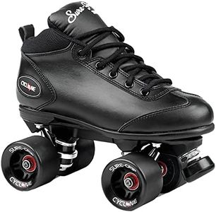 (Mens 9 / Ladies 10) - Sure-Grip Cyclone Roller Skate Black