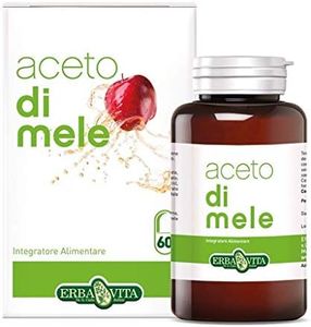 ERBA VITA Integratore Alimentare di Aceto di mele - 60 Capsule - Utile alla depurazione dell'organismo