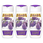 Vaadi Herbals Lavender Shampoo with Rosemary Extract, Intensive Repair System, 110ml x 3