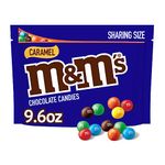 M&M's Caramel Chocolate Candies 272.2g Sharing Size Bag