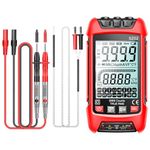 Serplex Digital Multimeter Voltage Multimeter 10000 Count AC/DC Voltage Tester, Current Meter, NVC Non Contact Voltmeter with LCD Display & LED Light, Resistance Diodes, Continuity