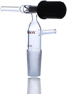 Laboy Glass Chromatography Flow Control Adapter with 24/40 Taper Inner Joint Lab Glasware