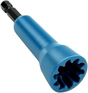 Spin-Twist Wire Connector Socket, Wire Twisting Tool, Wire Nut Twister, Wire Twisting Spinner, Wire Twister, Wire Nut Driver, Wire Twister Tool for Drill and Wire Connector Driver, 1 PCS, Blue