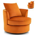 Swivel Barrel Chair For Small Rooms