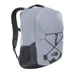 THE NORTH FACE Groundwork Backpack - with Laptop Sleeve Padded Back Panel - Reflective Backpack for School and Work - One Size, Mid Grey/Asphalt Grey