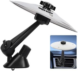 Car Cymbal Air Vent - Clip-On Mini Crash Cymbal for Car Dashboard, No Tools Musical Accessory Driving Fun Gift for Drummers & Music Lovers, Universal Fit, Crisp Sound