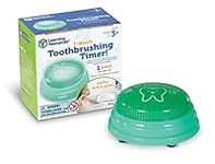 Learning Resources 2-Minute Toothbrushing Timer, Kids Dental Health, Toddler Toothbrush, Toddler Timer Bathroom, Timer for Kids, 1 Piece, Age 3+