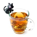 Joie 10044 Tea Infuser Miau, Stainless Steel, Multicolour, 5.1 x 2.5 x 2.5 cm