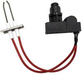 MENSI Double Ignition Kit Electronic Igniter with High Temperature Spark Plug Wire Length 450mm for Catering Hotel Stove