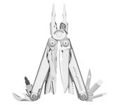Leatherman Surge Heavy-Duty Multifunction Tool, 21 Tools, Stainless Steel, Various Pliers, Closed Length 11.5cm, 335g, Length of Primary Blade 8cm