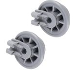 QUAILITAS Spare Lower Basket Wheels [Pack of 2] Dishwasher Lower Basket Wheels for Bosch, Neff & Siemens Adjustable Dishwashers Racks, Jog Dial – Dishwasher Accessories