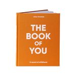 Colour Chronicles - The Book of You | Childhood Memory Book for Ages 1-16 | Fill-in Journal for Kids & Parents | Inclusive Keepsake for Every Family | Cloth Covered Hardback | 112 Pages - Orange
