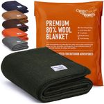 Woolly Mammoth Merino Wool Blanket 