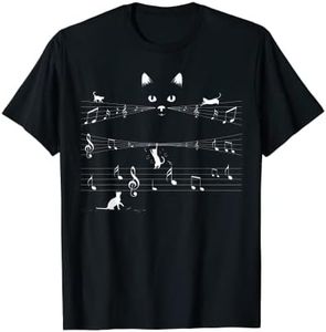 Piano Cats Note de musique T-Shirt