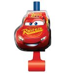 Disney Cars 3 Party Blowouts | 2.68" x 5.25" | 8 Pcs