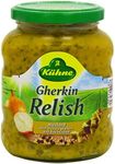 Kuhne Mustard Gherkin Relish, 350 g