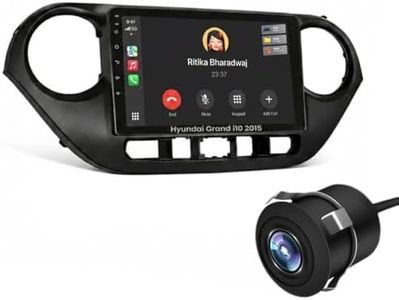 Modorwy Hyundai Grand i10 2014-2017 Original QLED 9” Zlink Car Android Stereo | OS 13 | 4GB+32GB | Display Support Car Play & Android Auto | incl. AHD Camera & Frame Compatible with 1 Year Warranty
