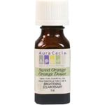 Aura Cacia 100% Pure Sweet Orange Essential Oil, GC-MS Tested For Purity, Citrus Sinensis, 15ml