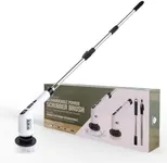 PURSONIC Cordless Rechargeable Power Scrubber Brush with 7 Heads - Extendable & Versatile for Effortless Cleaning