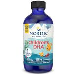 Nordic Naturals, Children's DHA, 530mg Omega-3 from Cod Liver Oil, Strawberry Flavour, with EPA and DHA, 119ml, Soy Free, Gluten Free, Non-GMO