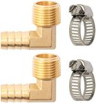 SUNGATOR Brass Hose Barbed Elbow Fi