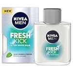 NIVEA MEN Fresh Kick After Shave Balm (100ml), Refreshing After Shave Lotion, Men's Skin Care, After Shave Balm with Mint and Cactus Water