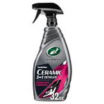 Turtle Wax Hybrid Solutions Ceramic 3-in-1 Car Detailer, Waterless Wash, Long-lasting Hydrophobic Wax Protection and High Gloss Shine, Safe For Paint, Glass, Trim and Wheels, 946ml (Pack of 1)
