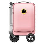 Airwheel SE3S Smart Rideable Suitcase Electric Luggage Scooter For Travel, pink, 360 x 240 x 550 mm (14 x 9 x 22 inches), Aluminium Luggage Suitcase With Electric Motor