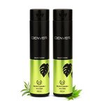 DENVER Just Relax Tea Tree Body Wash - 200ML Each (Pack of 2) | Enriched with Tea Tree Extracts - Best Body Wash Cleanser for Men
