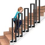 Black Stairs Handrail,U-Shaped Stai