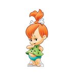 Advanced Graphics Pebbles Flintstone Life Size Cardboard Cutout Standup - Hanna-Barbera The Flintstones