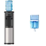 Frigidaire EFWC519 Stainless Steel Water Cooler/Dispenser + ZeroWater ZJ-004S Filtered Water Jug (5 Gallon Capacity)