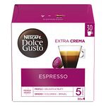 Nescafe Dolce Gusto Espresso Coffee Pods (Pack of 3, Total 90 Capsules)