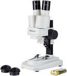 AmScope SE100-LED Portable LED Stereo Microscope 20X