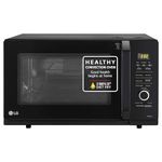 LG 32 L Convection Healthy Microwave Oven (MC3286BLU, Black, Diet Fry & Motorized Rotisserie)