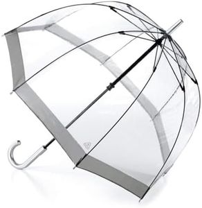 Fulton Birdcage 1 Umbrella Silver Trim