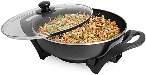 Tristar Wok Elettrica, 4.5 Litri, 1500 Watt, massima di 240 ⁰C, PZ-9130