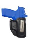 VlaMiTex Leather Holster for Glock 43 / Sig Sauer P365 / Springfield Hellcat (IWB 2 - Rechts)