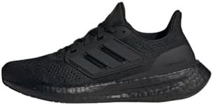 adidas Women's Pureboost 23 Shoes, Core Black/Carbon/Core Black, 8