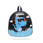 BEMBIKA Kindergarten Cute Cartoon Kids School Bag for Boys and Girls, Toddler Preschool Plush Travel Schoolbag, Perfect Book Bag, Casual Backpack for Kids � (Smart Dino Black)