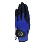 Zero Friction Juniors Performance Left Hand Synthetic Golf Glove, One Size, Blue