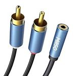 MillSO RCA to 3.5mm Female Adapter 