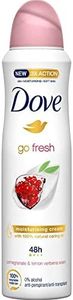 6 x Dove Women Deodorant Spray Go Fresh - Pomegranate and Lemon Verbena - 250 ml