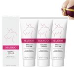 Orgrul Breast Lift Cream, Mango, Instant Growth & Firming Breast Enhancement Cream, 3 Pieces