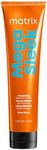 Matrix Mega Sleek Blow Down Smoothing Leave-In Cream | With Shea Butter | For Frizzy Hair | Heat Protectant | Smooths Hair | Salon Styling Cream | Packaging May Vary | 5.1 Fl. Oz.