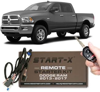 Start-X Remote Start Kit for 2013-2017 RAM Pickup Truck 1500/2500 / 3500 || Key Start || Fully Plug N Play || 3X Lock to Remote Start || Zero Wire Splicing! || Fits 2013 2014 2015 2016 2017