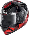 Motorcycle helmets Shark RIDILL 1.2 MECCA KRS, Black/Red, XS